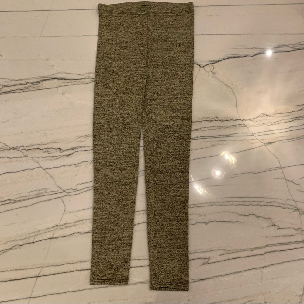 See You Monday Gold & Black Speckled Leggings Size Small - Picture 4 of 5
